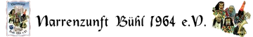 Logo Narrenzunft Bühl 1964 e.V.