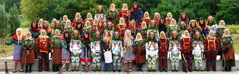 Großes Gruppenfoto der Zunft