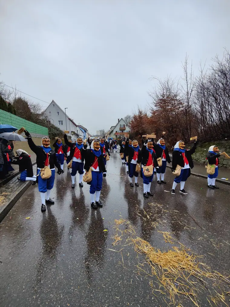 Gomaringer Käsperle beim Umzug