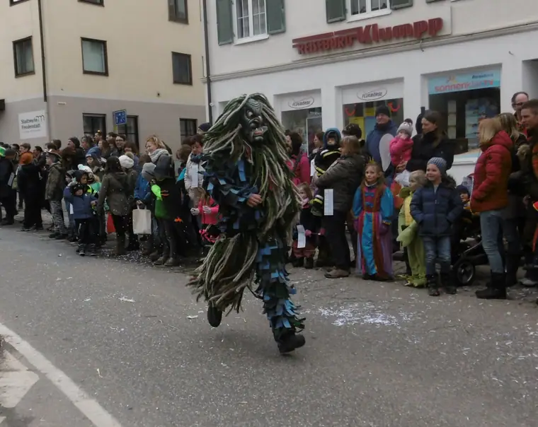 Riedwiesengeist beim Umzug