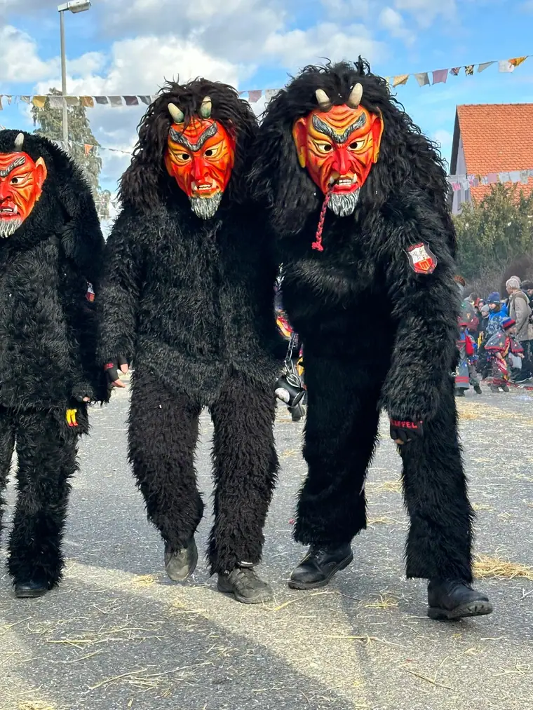 Georgsdeiffel-Gruppe beim Umzug